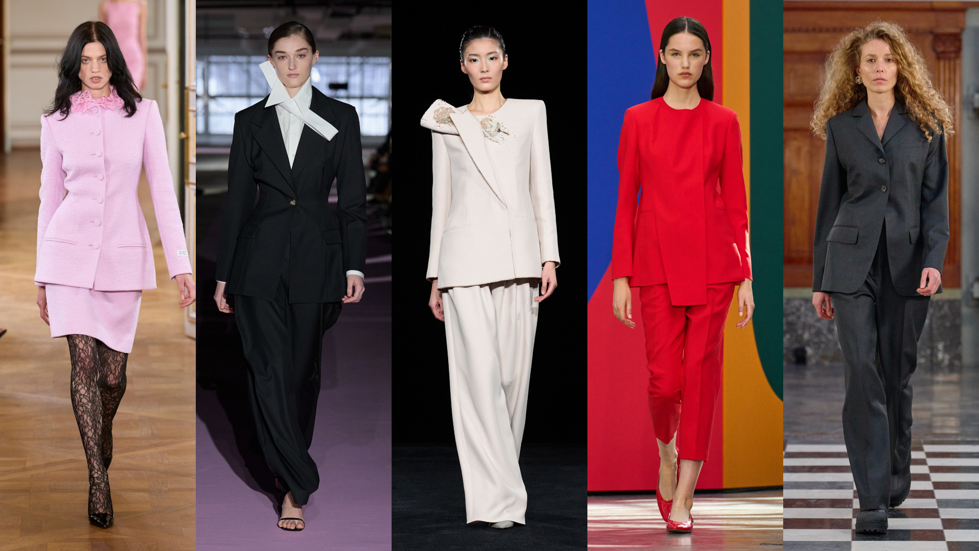 بدل نسائية من علامات تجارية شهيرة